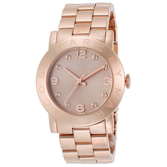 Marc Jacobs Amy Dexter 32” Watch Rose Gold - Picture 1 of 5